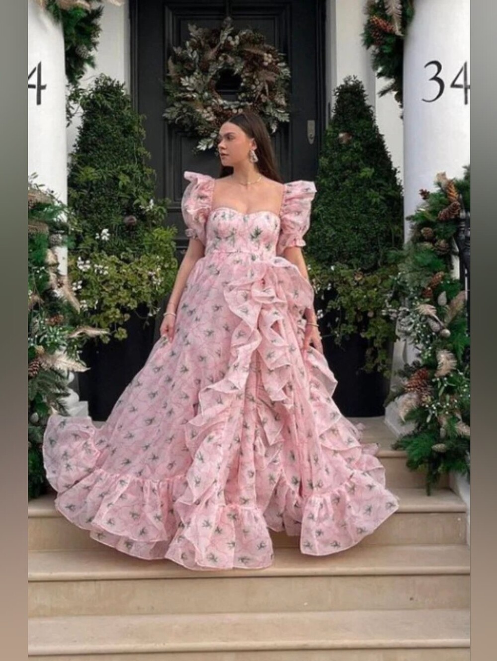 NWT Selkie Carol In Bloom Gown Size Large